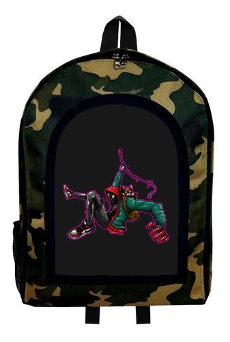 Mochila Camuflada Spider Man Modelo 28