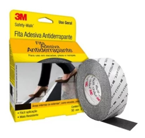 Fita Antiderrapante 3m Safety Walk Conformable 50mmx15m