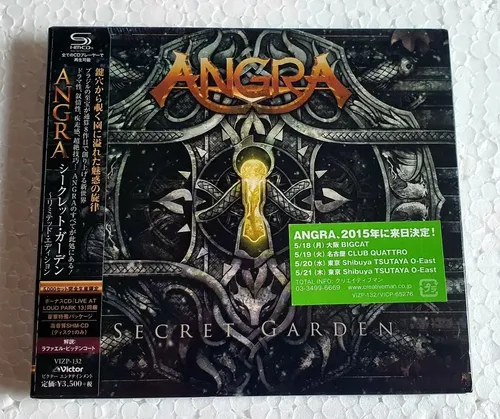 Angra - Secret Garden ( Shm-cd + Cd + Obi ) - Japan Edition