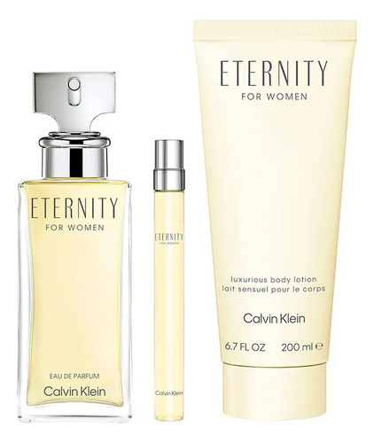 Calvin Klein Eternity Women Edp 100 Ml + 10 Ml + S/g 100 Ml