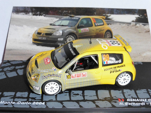 Coches Rally IXO 1:43 1/43 Renault Clio S1600 Bernardi-Giraudet eRAL079