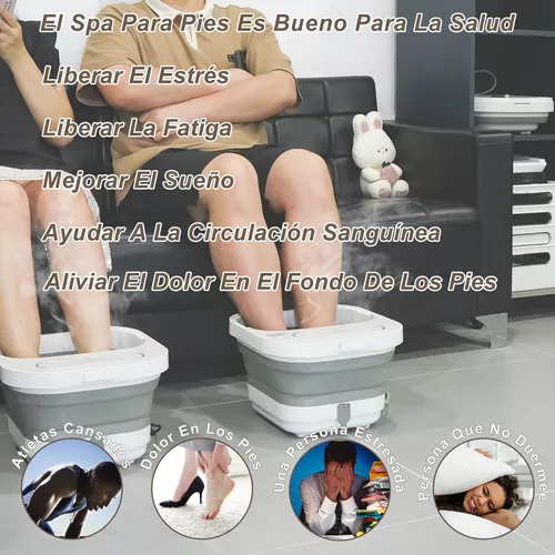 Masajeador Banera Para Aliviar El Dolor De Pies Electrico Spa Agua  Circulacion