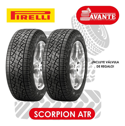 Llanta 265/75r16 Pirelli Scorpion Atr 123/120s Wl (2u) S