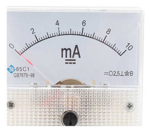 Medidor De Corriente De Panel Analógico 0-10ma