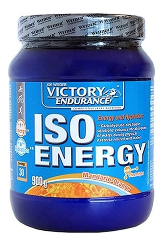 Bebida Isotónica Iso Energy - Energética Hidratación Victory Sabor Naranja-mandarina