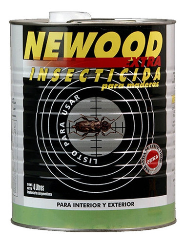 Insecticida Preservador Para Madera Newood Petrilac 10 Lt Mm