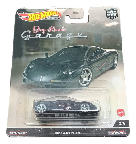 Mclaren P1 Hot Wheels Premium Jay Leno´s Garage Car Culture