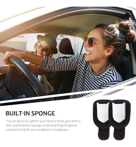Soporte Para Gafas De Sol De Coche, Visera, Clip Para Gafas