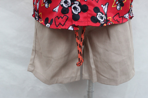 Conjunto Mickey Niño Traje Mickey Disfraz Plim Plim 1 Años