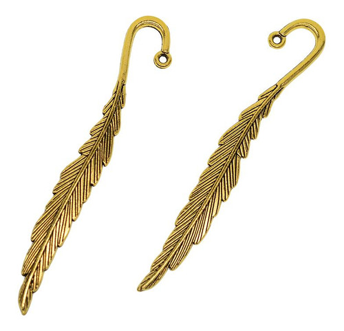 10 Piezas De Libro De Abalorios De Grandes Accesorios Dorado