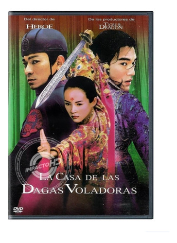 La Casa De Las Dagas Voladoras Dvd Original ( Nuevo )