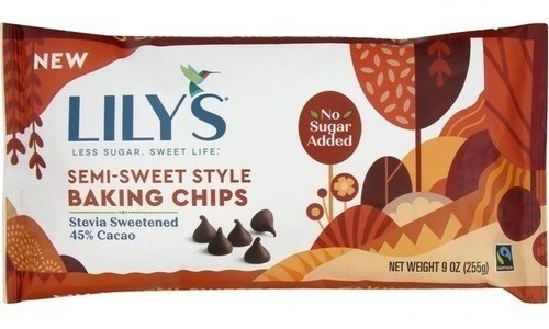 Lily's Chocolate Salted Caramel Flavor Baking Chips 255 G