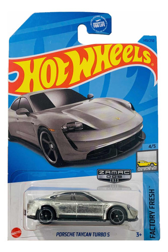 Hot Wheels Zamac Exclusivo Usa - Porsche Taycan Turbo S