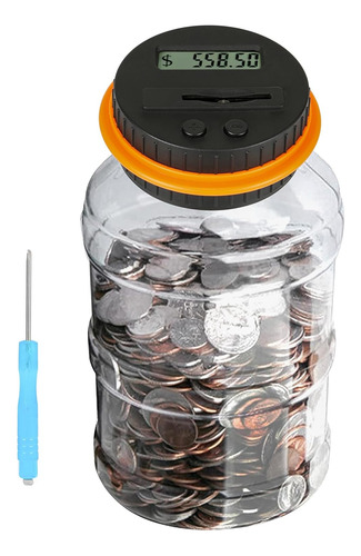 Almacenador Lcd Para Adultos Y Niños, Negro/naranja