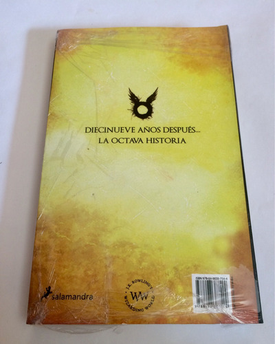 Imagen 3 de 5 de Harry Potter Y El Legado Maldito J.k Rowling Libro Físico