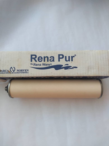 Bujía De Cerámica Y Cartucho De Carbón Filtro Rena Ware 