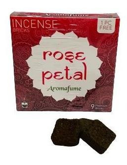 Ladrillos De Incienso Natural Rose Petal - Aromafume
