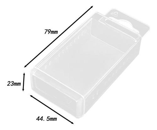 L Caja De Almacenamiento De 10 Brocas For Fresadora De 4,1