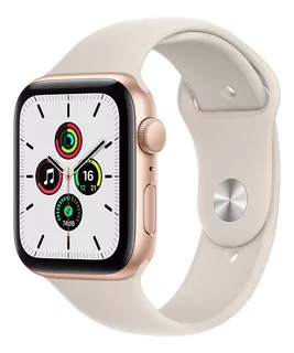 Apple Watch Se (gps, 44mm) Aluminio Oro / Blanco Estelar