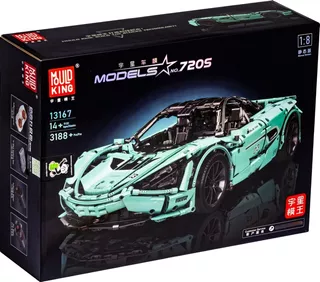 Lego Technic Moc_ Mould King 13167 - Mc Laren Motorizada!