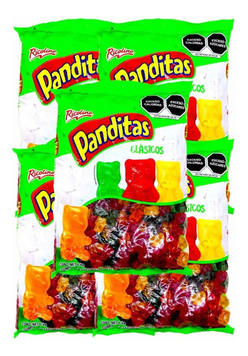 Panditas Ositos Clásicos Ricolino 5 Kg Gomitas