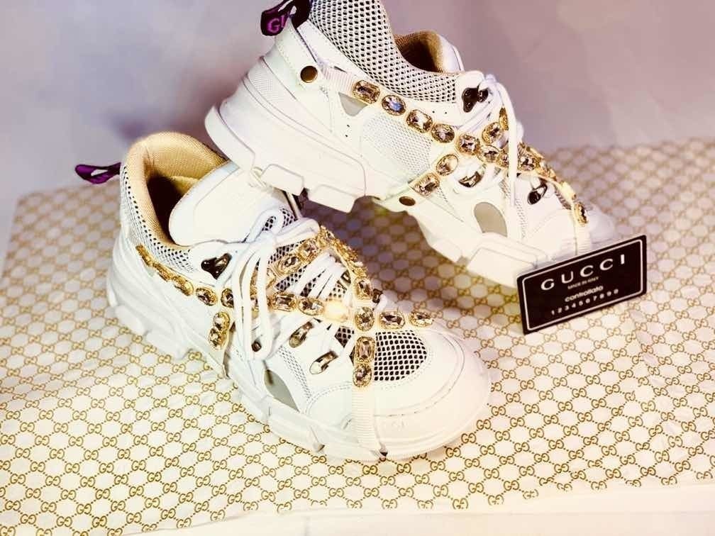 Tenis Gucci Con Cristales | Mercado Libre