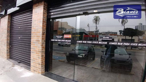 Imagem 2 de 16 de Salão Na Av. Paulo Faccini Para Alugar, 82 M² Por R$ 6.000/mês - Centro - Guarulhos/sp - Sl0147