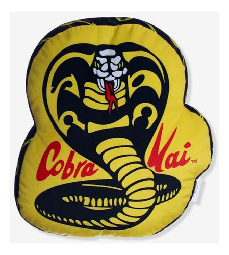 Almofada Cobra Kai Travesseiro Infantil Decorativo Quarto