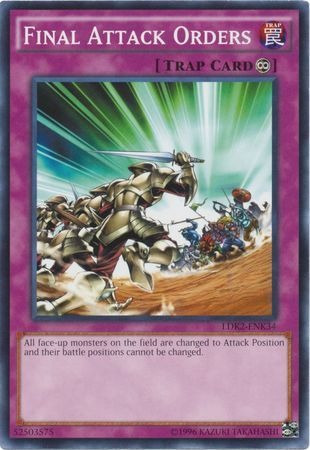 Yugioh! Final Attack Orders - Ldk2-enk34