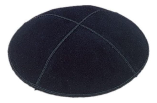 El Centro De Kabbalah Kippot De Tela De Cuero De Gamuza Kipp