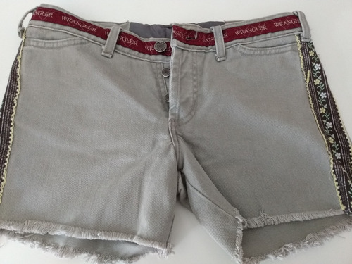 Short Wrangler Mujer Talle 35 (m)