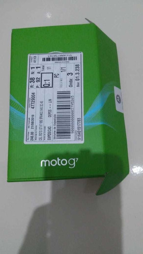 Celular Moto G7 Xt1962 Branco 64g