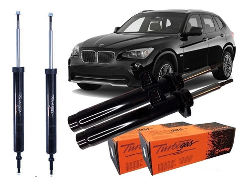 Kit 4 Amortecedor Bmw X1 E84 2010 2011 Original Cofap Novo