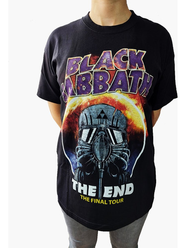 Polera Black Sabbath The End Talla S