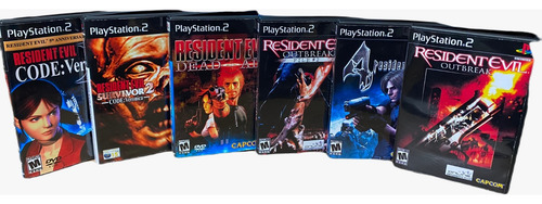 Coleção Resident Evil Para Ps2