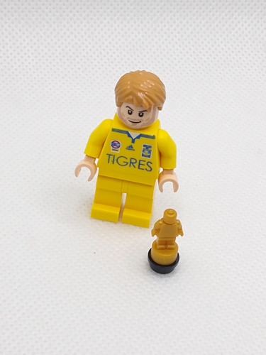 Lego Fútbol Tigres Uanl #10 Gignac Amarillo / Prototipo