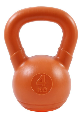 Pesa Rusa De 4 Kg Pesas Sol Kettlebell Pvc Rellena Crossfit