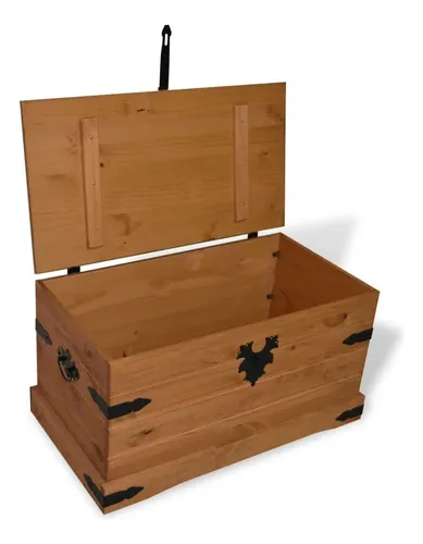 Baul - Madera Maciza N- Rustico - Living - Dormitorio - Lcm