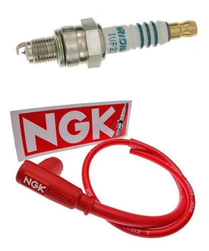 Ngk Cable Alta + Bujia Iridium Yamaha Libero 125