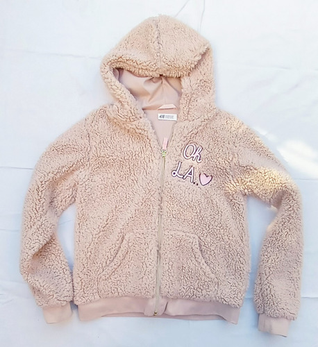 Campera H&m Niña T.12 Simil Corderito