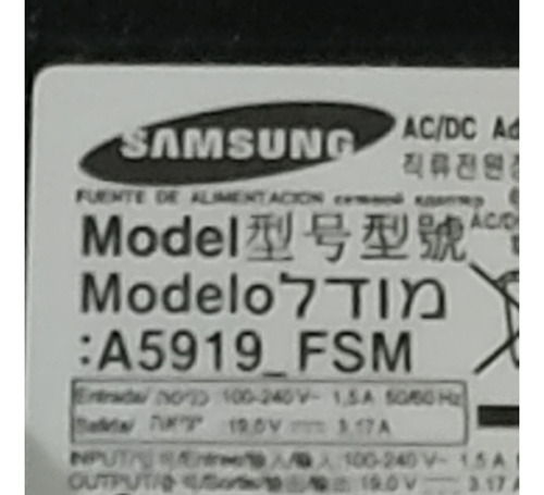 Fuente 19v Un32j4290 Agcfvun32j4290a Samsung Lcd Led (Usado)
