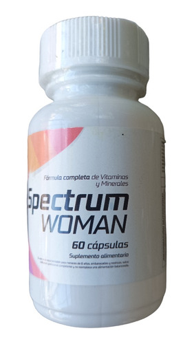 Spectrum Woman 60 Cáps.(centrum) Vitaminas Y Minirales