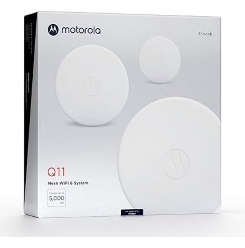 Router Motorola Q11 Mesh Wifi 6 Ax3000