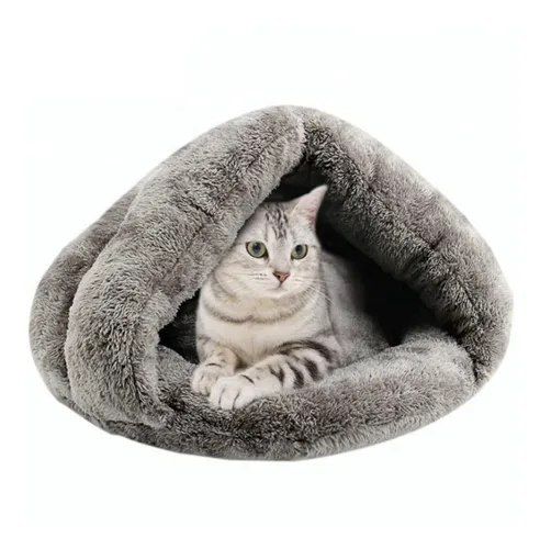 Cama Mois s Cueva Tama o Chico Para Gato Y Perro 40x45cm