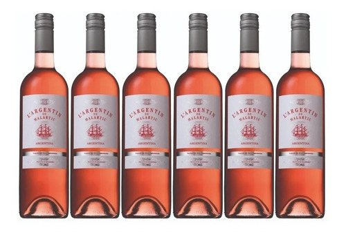 Vino L Argentin De Malartic Rose - Diamandes X6