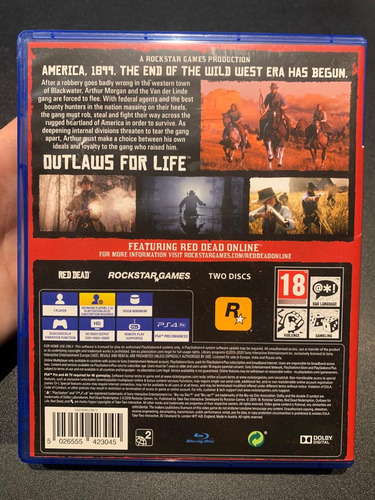 Red Dead Redemption 2 Ps4 (Usado)