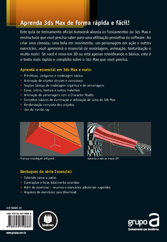 Autodesk 3ds Max 2012: Essencial, de Derakhshani, Randi L.. Autodesk Editorial Bookman Companhia Editora Ltda., capa mole em português, 2012