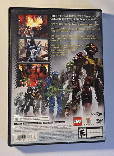 Bionicle Heroes Ps2 Original Completo (Usado)