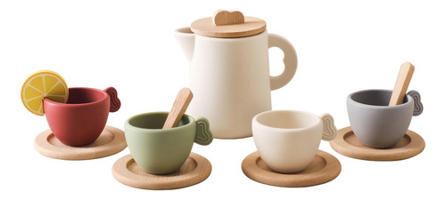 Juego De Té Para Niñas Pequeñas, Hora Del Té Con Base