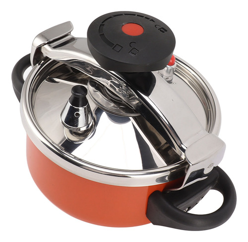 Olla A Presión De Acero Inoxidable Mini De 2 Litros